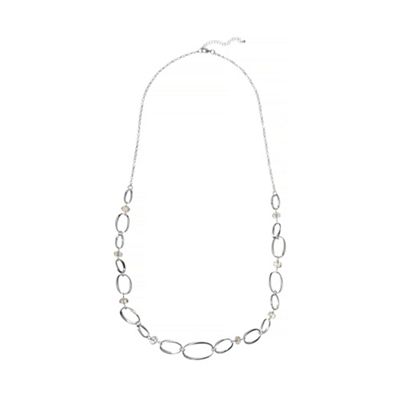 Silver ellie necklace
